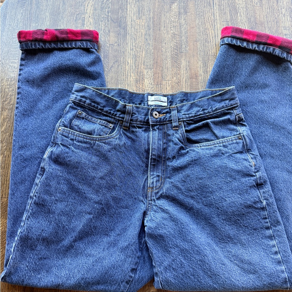 Croft & Barrow Men’s Flannel Lined Jeans 32x34